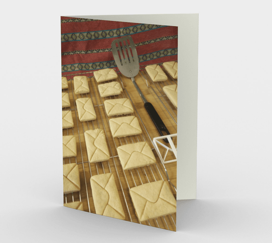 Blank Greeting Card | 5 x 7 | Baked Envelopes