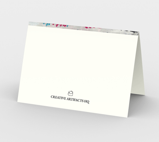Blank Greeting Card | 5 x 7 | Hand