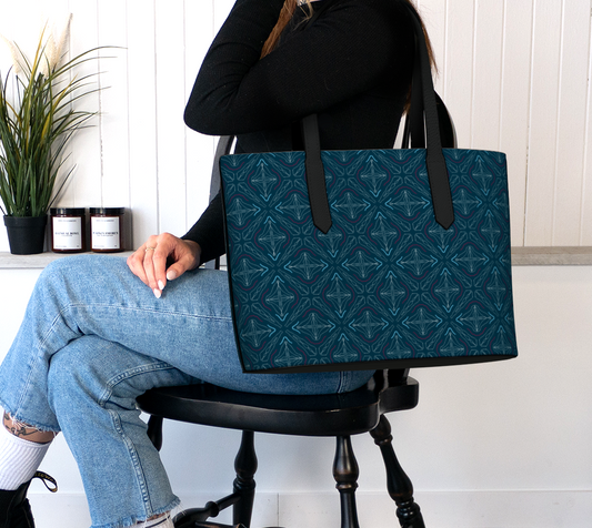 Vegan Leather Bag | Midnight
