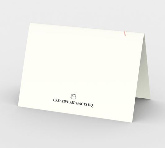 Blank Greeting Card | 5 x 7 | Loose Leaf