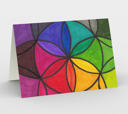 Blank Greeting Card | 5 x 7 | Colour