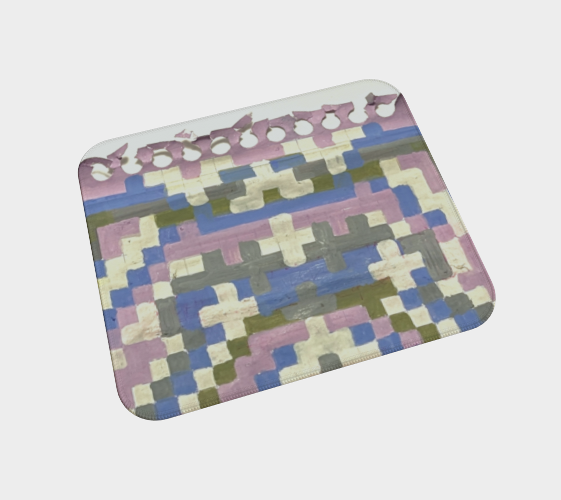 Desk Mat | Painted Mosaic