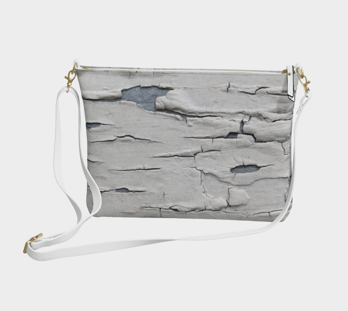 Vegan Leather Crossbody | Peeling Paint
