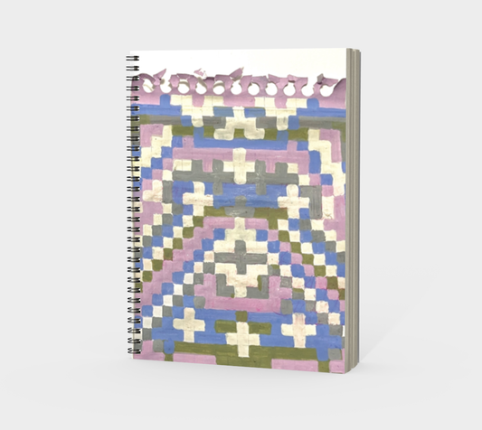 Spiral Sketchbook | Painted Mosaic