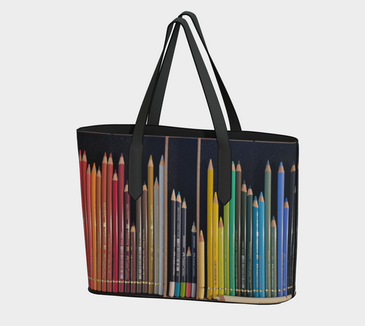 Vegan Leather Bag | Pencils