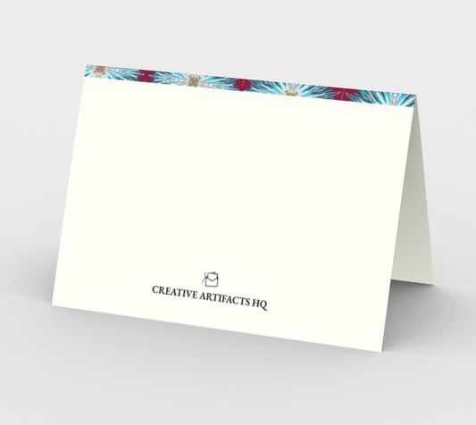 Blank Greeting Card | 5 x 7 | Nordic Neon