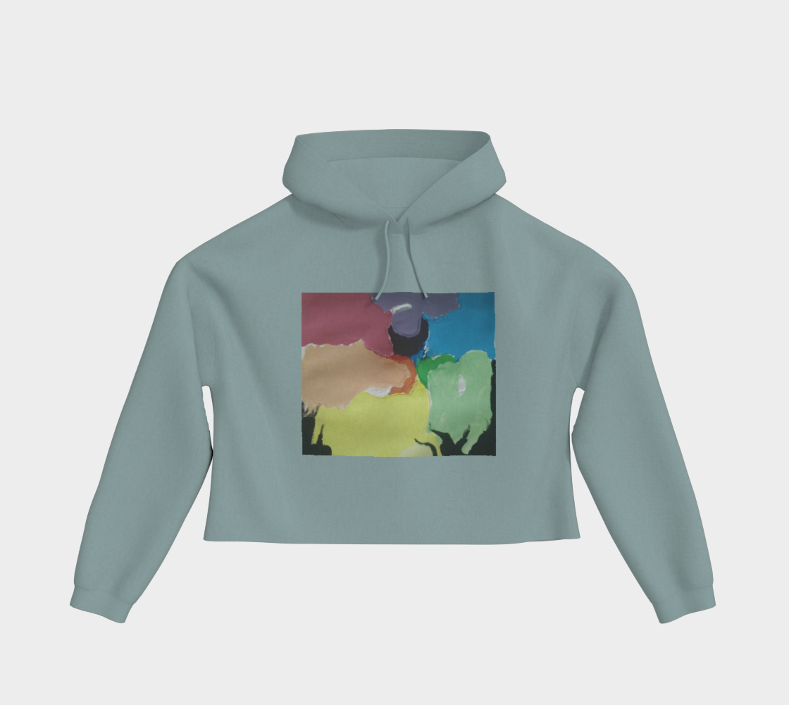 Cropped Hoodie | Gouache