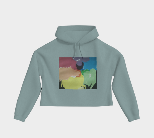Cropped Hoodie | Gouache