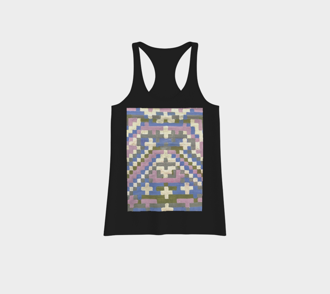 Racerback Tank Top | Painted Mosaic