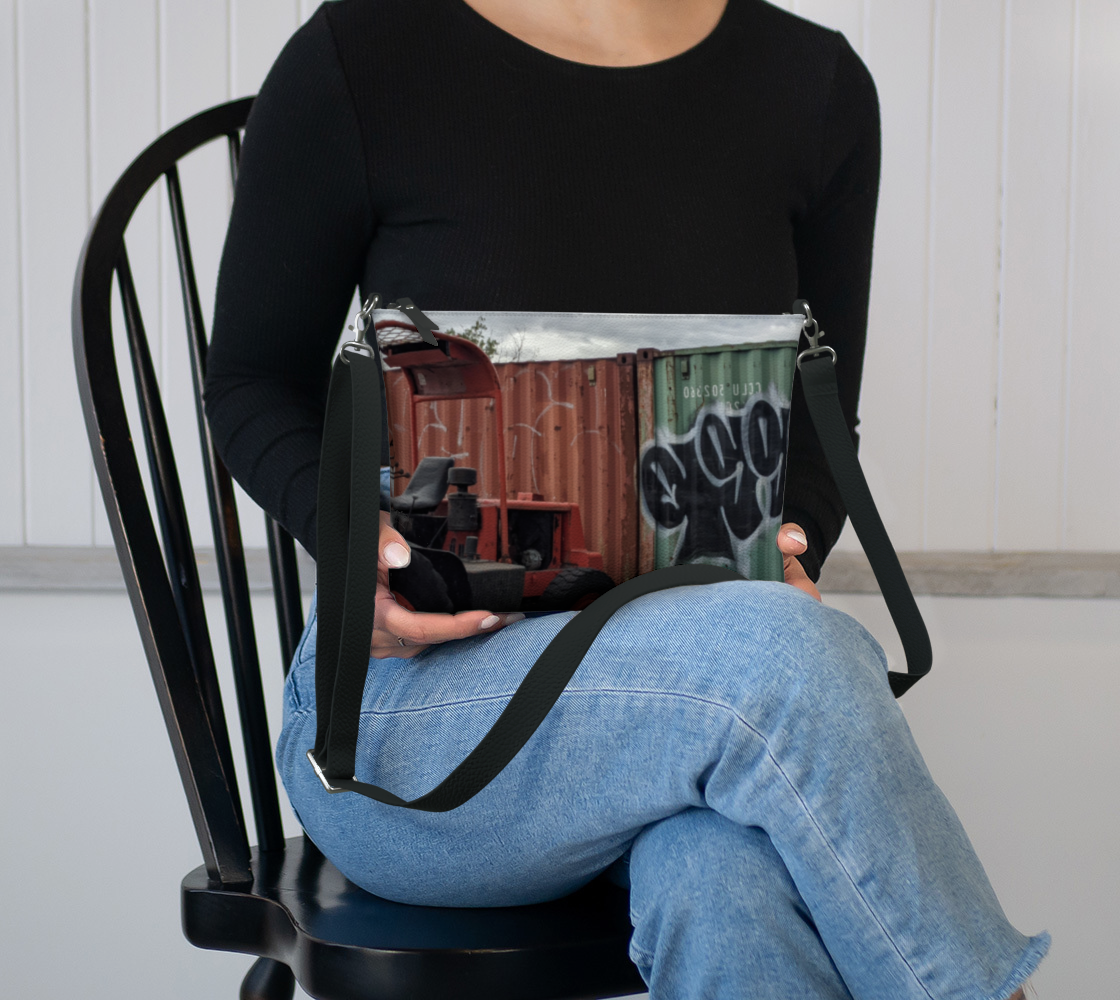 Vegan Leather Crossbody | Scrap Yard
