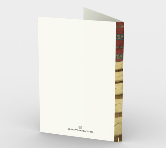 Blank Greeting Card | 5 x 7 | Baked Envelopes