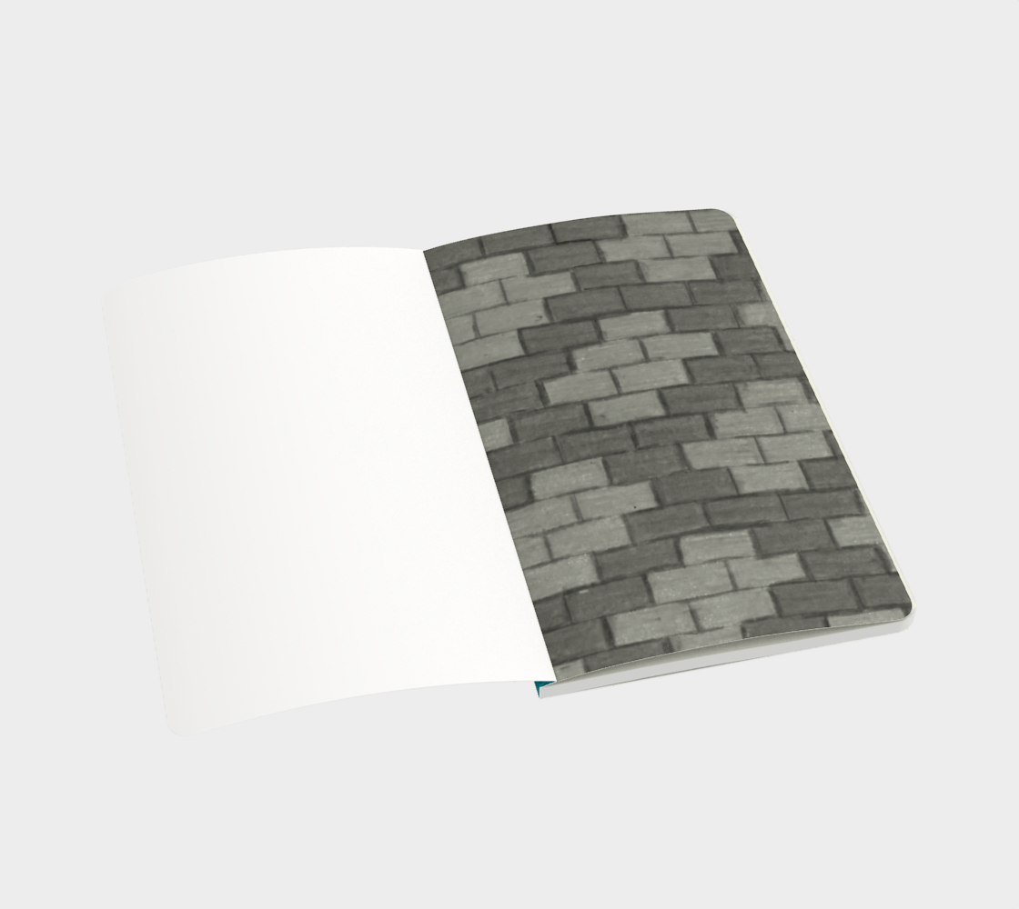 Small | Notebook | Blue Bricks