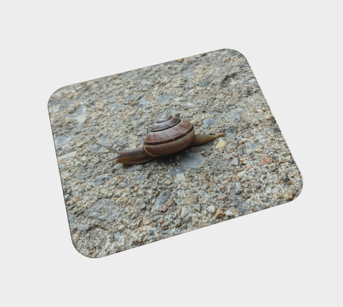 Desk Mat | Concrete Snail
