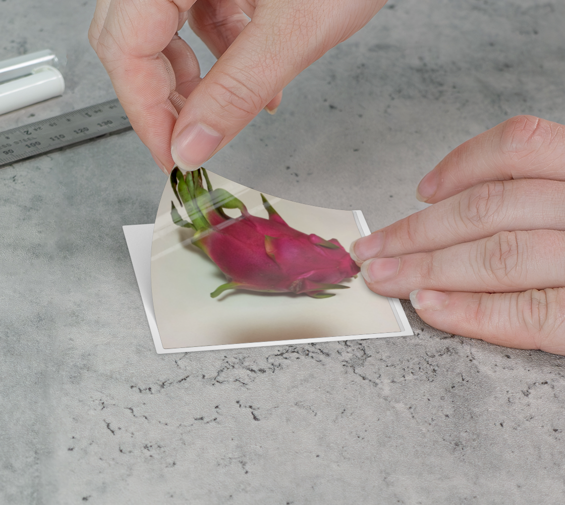 Sticker | 3 x 3 | Dragon Fruit