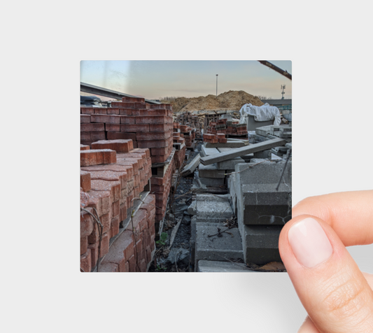 Sticker | 3 x 3  | Brick Yard