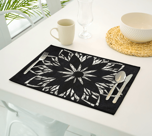 Placemat | Black Stained Glass