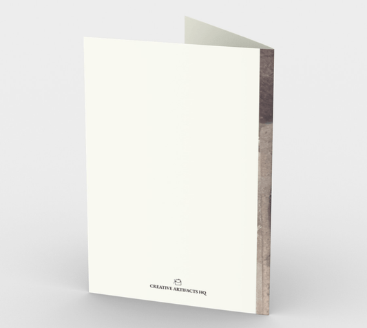 Blank Greeting Card | 5 x 7 | Dress Shoes