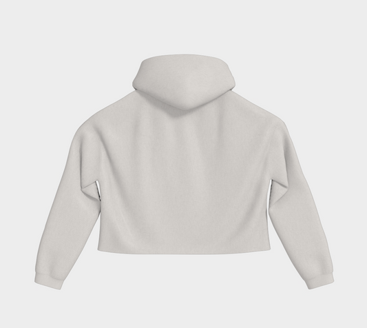 Cropped Hoodie | Painted Mosaic