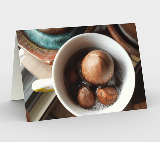 Blank Greeting Card | 5 x 7 | Hazelnut & Avocado