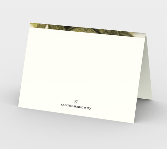 Blank Greeting Card | 5 x 7 | Crispy Sage