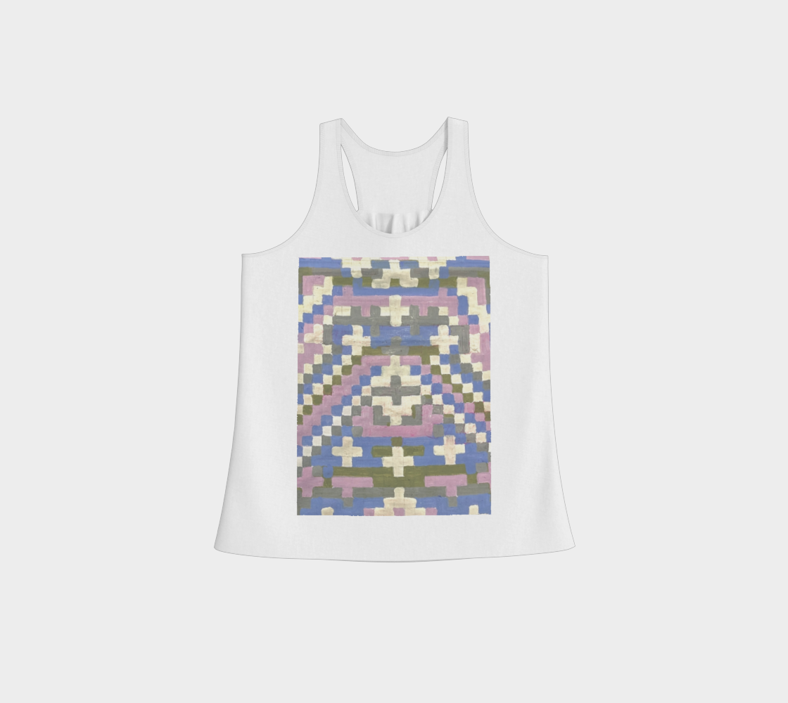 Racerback Tank Top | Painted Mosaic