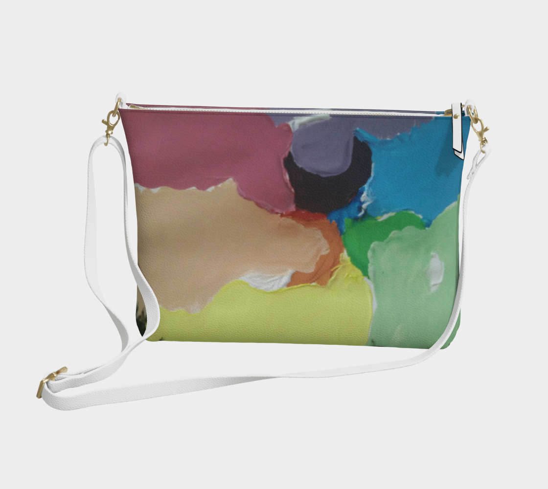 Vegan Leather Crossbody | Gouache
