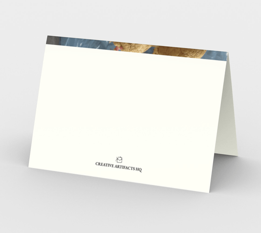 Blank Greeting Card | 5 x 7 | Potato FlowerPie