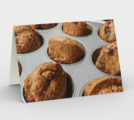 Blank Greeting Card | 5 x 7 | Muffin Tin