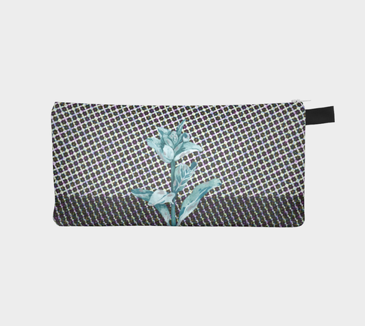 Zippered Cotton Canvas Pencil Case | Dusty Millar