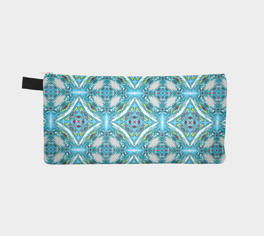 Zippered Cotton Canvas Pencil Case | Ornament
