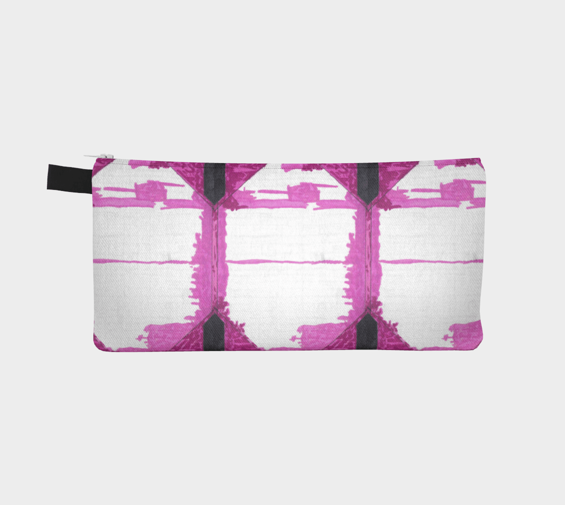 Zippered Cotton Canvas Pencil Case | Tidal