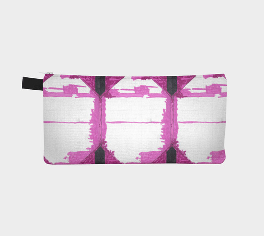 Zippered Cotton Canvas Pencil Case | Tidal