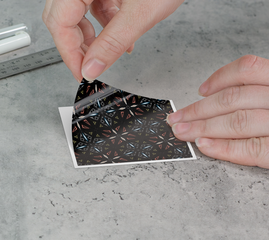 Sticker | 3 x 3 | Dark Tiles