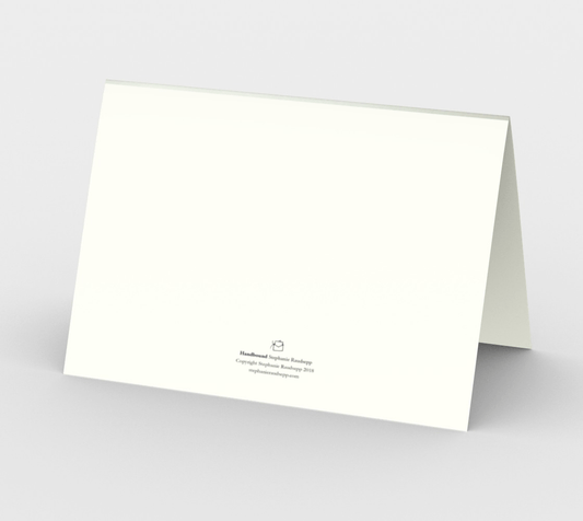 Blank Greeting Card | Tetris Cubes