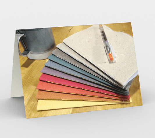 Blank Greeting Card | Coffee Swirl