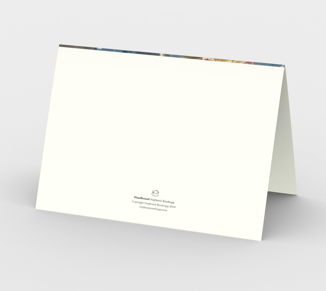 Blank Greeting Card | Potato Flower