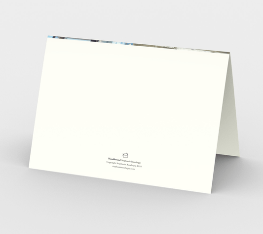 Blank Greeting Card | Market Day
