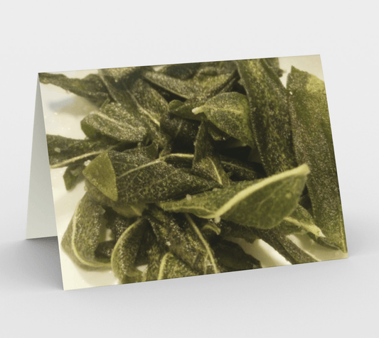 Blank Greeting Card | Crispy Sage