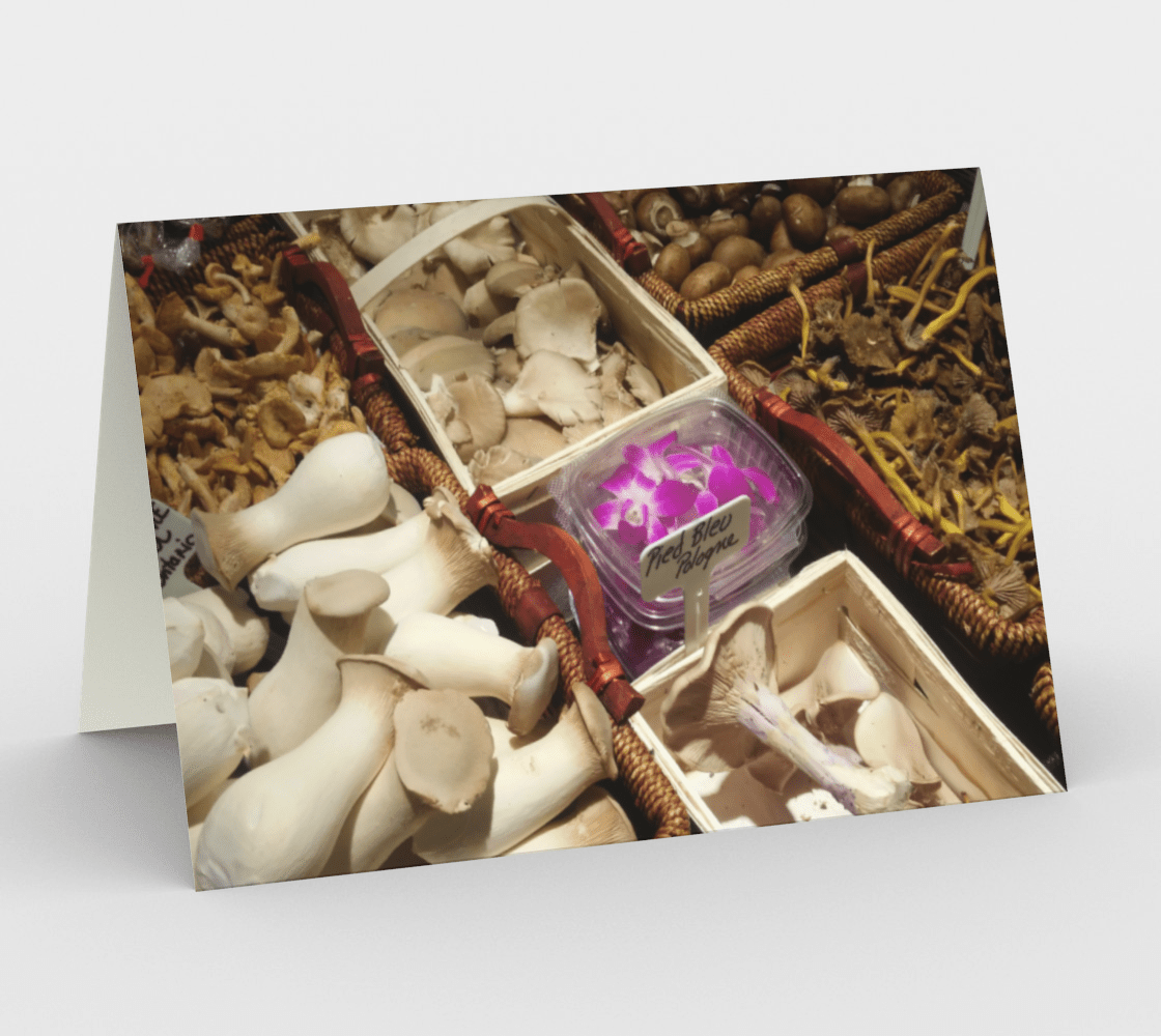 Blank Greeting Card | Funghi