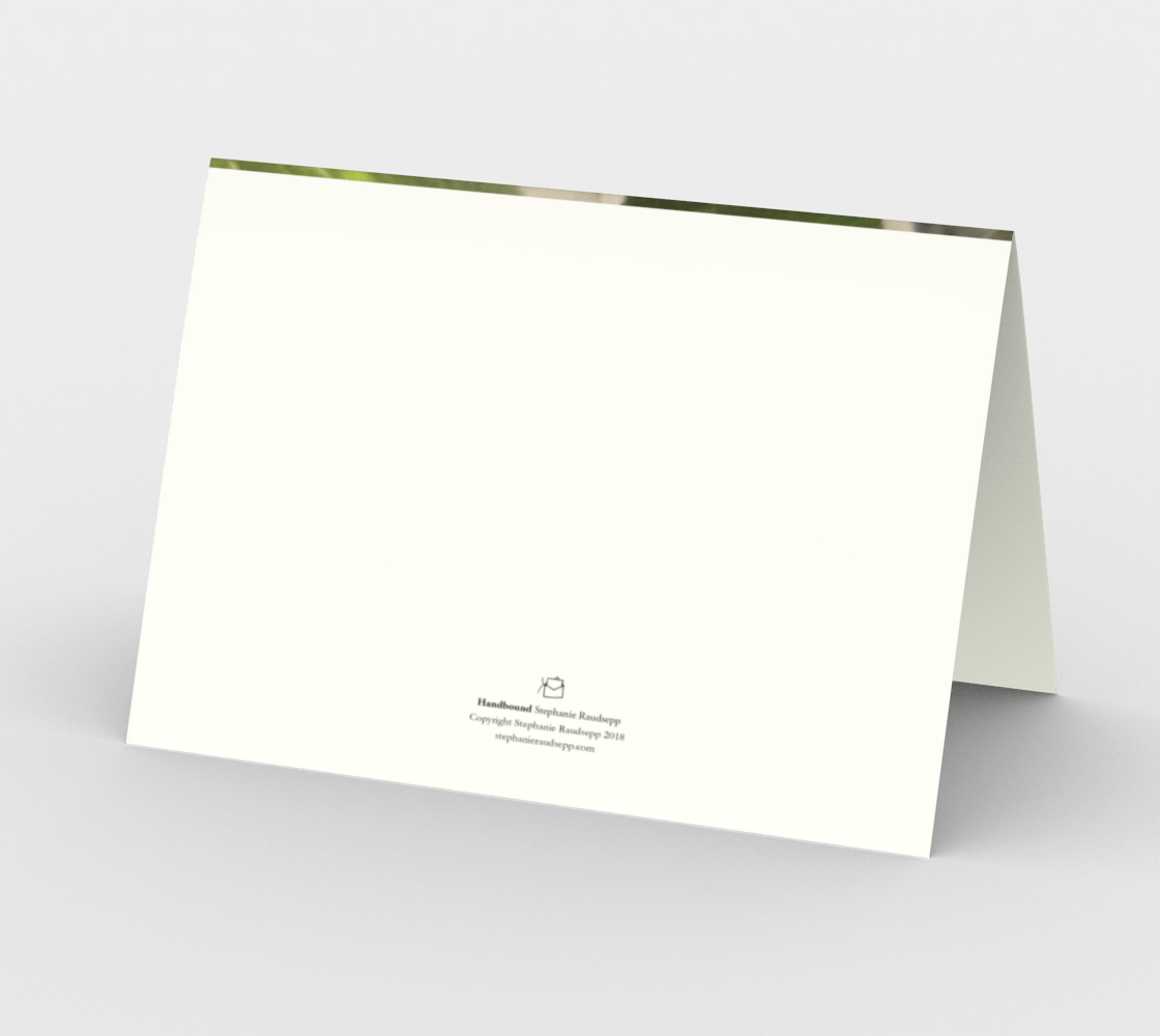 Blank Greeting Card | Sage