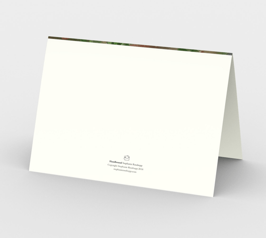Blank Greeting Card | Edible Salad