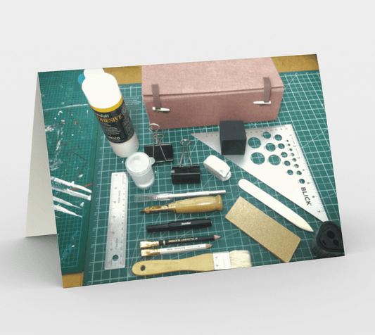 Blank Greeting Card | Tools of the Trade