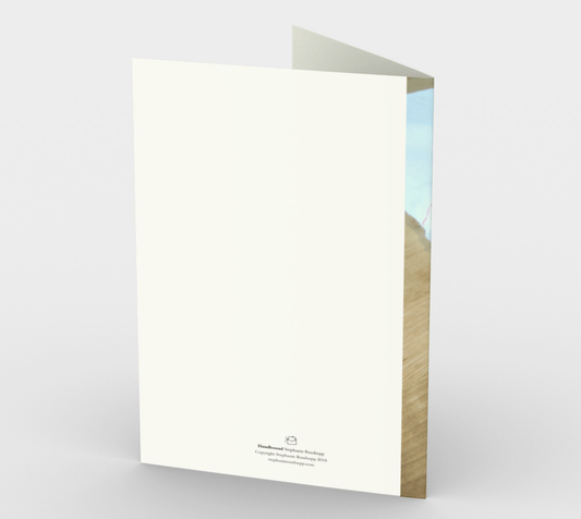 Blank Greeting Card | Tetrominos Draw String Bag