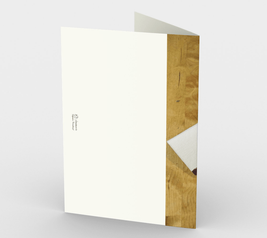 Blank Greeting Card | Place Setting
