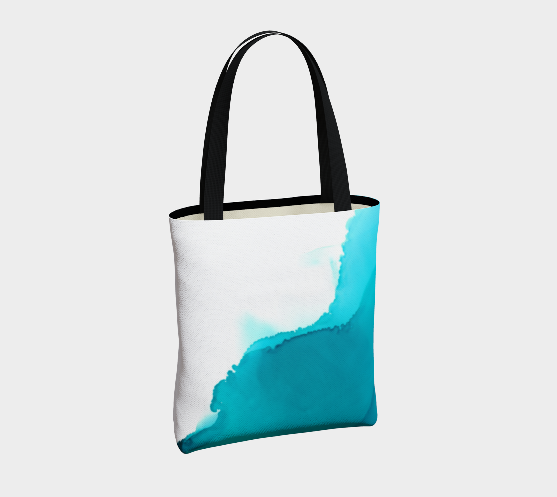 Vegan leather tote