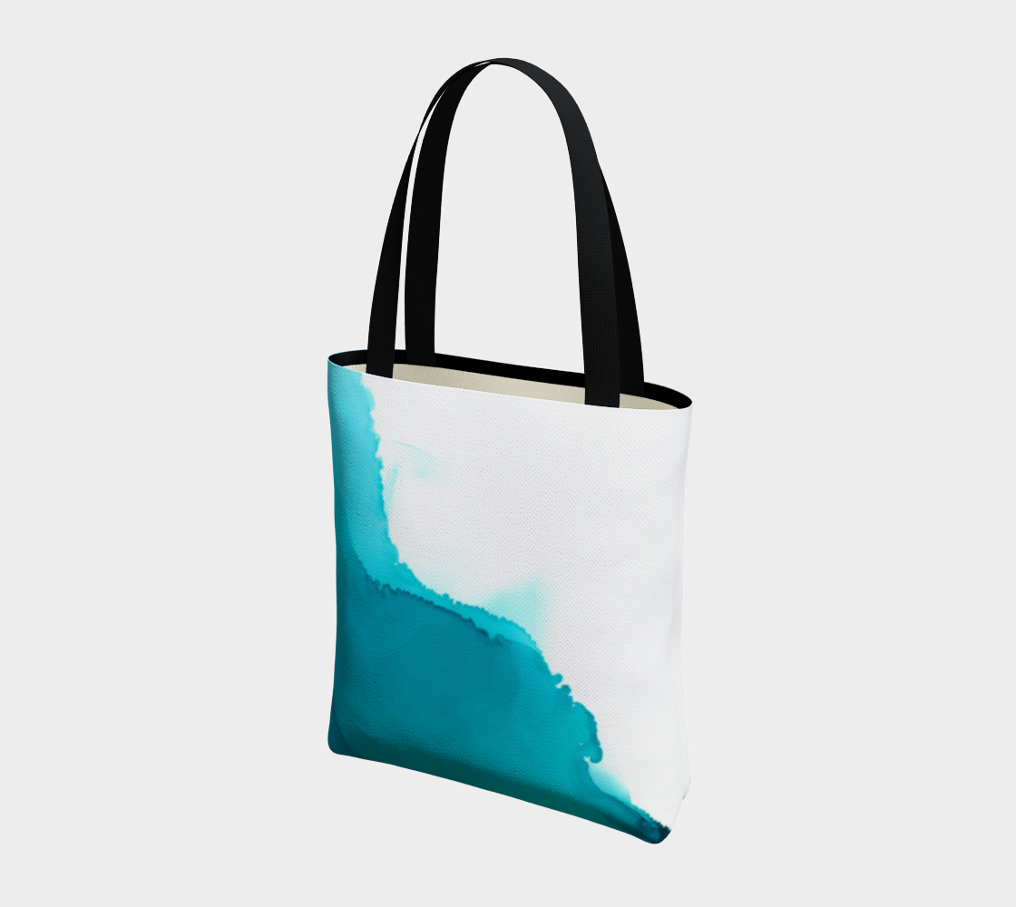 Vegan leather tote