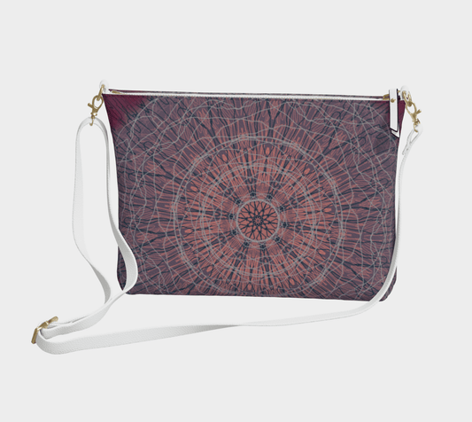 Vegan Leather Crossbody Bag | Mandala