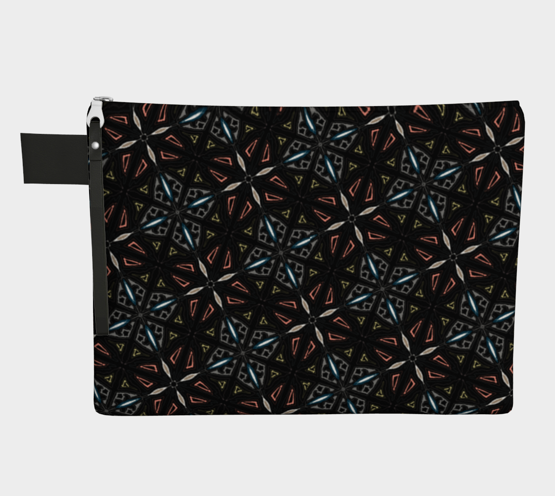 Dark Porguse Tile CArry-All