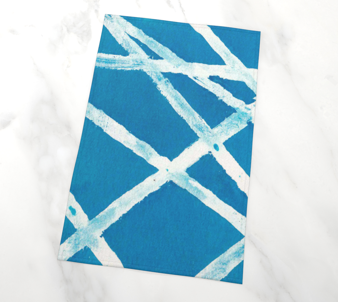 Tea Towel | White Lines