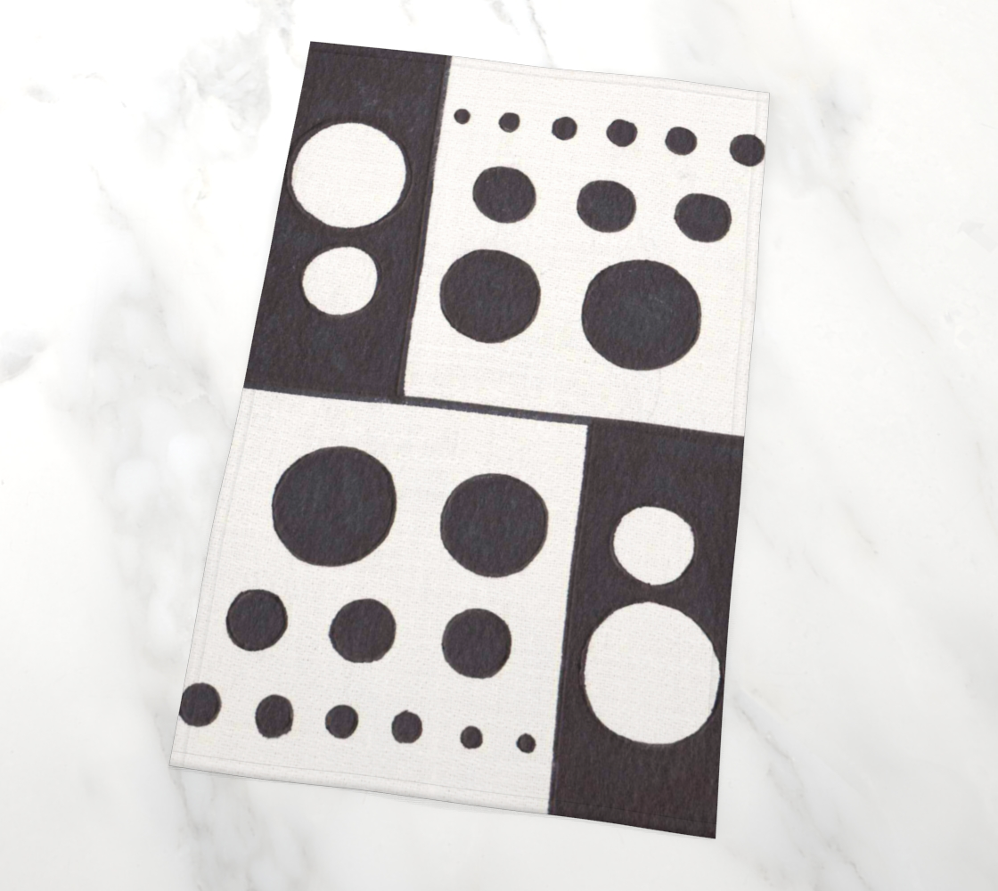 Tea Towel | Polka dotted